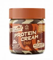 Шоколадная паста с фундуком и белым шоколадом PROTEIN CREAM DUO FIT KIT (180 г)