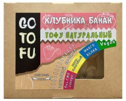 Тофу &quot;Клубника банан&quot; GoTOFU